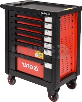 Dílenský vozík s 211 kusy nářadí YATO YT-55290