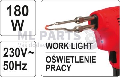 Trafo-pájka 180W 230V YATO YT-8245