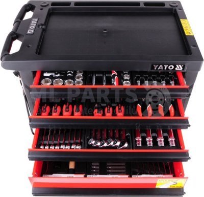 Dílenský vozík s nářadím 177 kusů YATO YT-5530