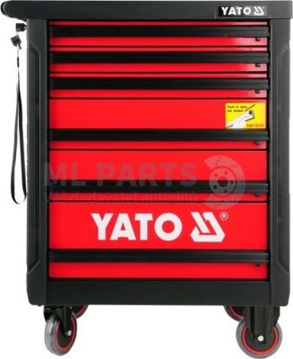 Dílenský vozík s nářadím 177 kusů YATO YT-5530