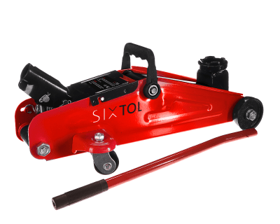 Pojízdný hydraulický zvedák - mini hever 2 t, 135 - 335 mm - SIXTOL