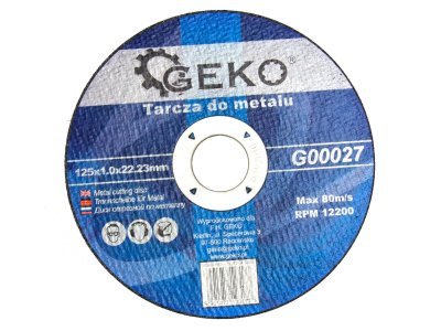 Řezný kotouč na kov 125 x 1 x 22,23 mm