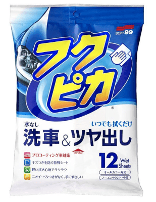 Soft99 Fukupika Wash & Wax, 12ks