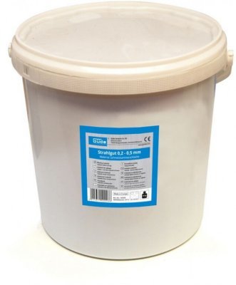 Abrazivo na pískování - struska, zrnitost 0,2-0,5 mm, balení 15 kg - Güde