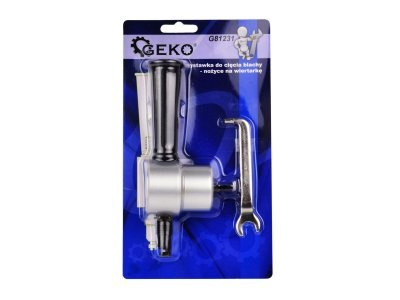 Prostřihovač plechu do ruční vrtačky - GEKO G81231