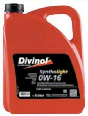 Motorový olej Divinol Syntholight 0W-16, 5L