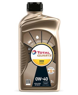 Motorový olej Total QUARTZ 9000 0W-40, 1L