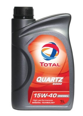 Motorový olej Total QUARTZ 5000 Diesel 15W-40, 1L