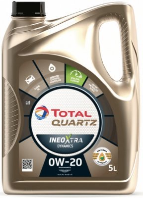 Motorový olej Total QUARTZ INEO XTRA Dynamics 0W-20, 5L