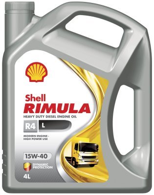 Motorový olej Shell RIMULA R4L 15W-40, 5L