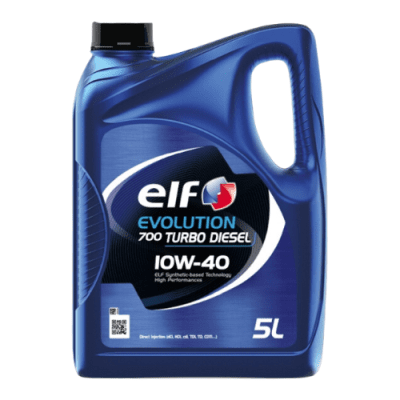 Motorový olej ELF Evolution 700 Turbo Diesel 10W-40, 5L