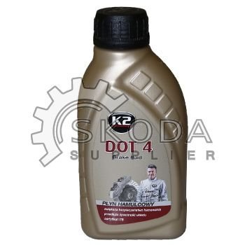 K2 T104 Brzdová kapalina DOT 4, 500 ml