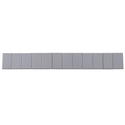 Samolepící závaží 12x5g, pásek 60g, šedý lak, Počet kusů: 100