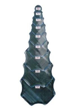 Opravná vložka KD Diagonal, pro diagonální pláště, různé velikosti - Ferdus, Varianta: KD 12 Diagonal. 100x100 mm. 1 ks