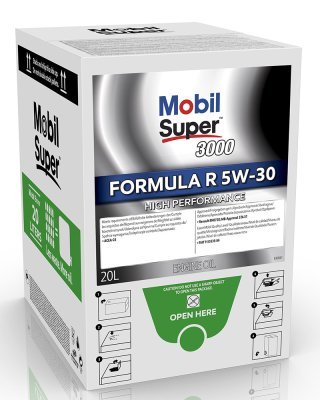 Motorový olej Mobil Super 3000 Formula R 5W-30, 20L - Bag in box
