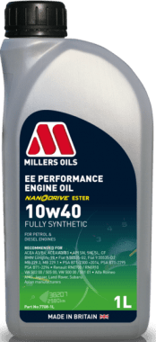 Motorový olej Millers Oils EE Performance 10W-40, 1L