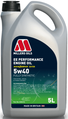 Motorový olej Millers Oils EE Performance 5W-40, 5L