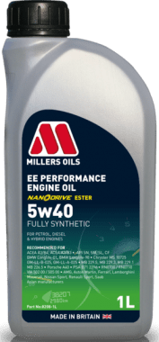 Motorový olej Millers Oils EE Performance 5W-40, 1L