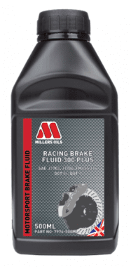 Brzdová kapalina Millers Oils Racing Brake Fluid 300+, 500ml