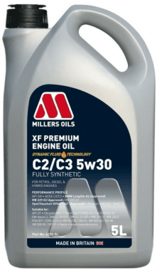 Motorový olej Millers Oils XF Premium C2/C3 5W-30, 5L