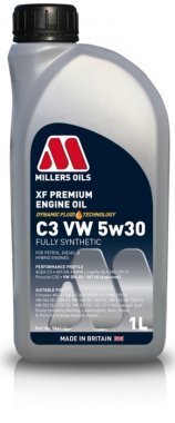 Motorový olej Millers Oils XF Premium C3 VW 5W-30, 1L