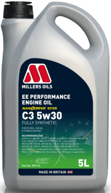 Motorový olej Millers Oils EE Performance C3 5W-30, 5L