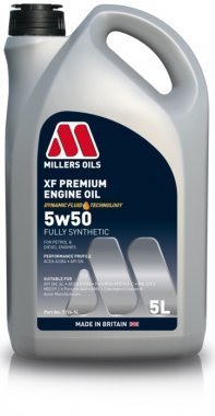 Motorový olej Millers Oils XF Premium 5W-50, 5L
