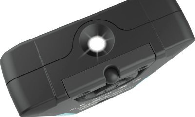 Dílenská montážní LED lampa, 3 W, 300 lm, nastavitelná základna, s háčkem a magnetem