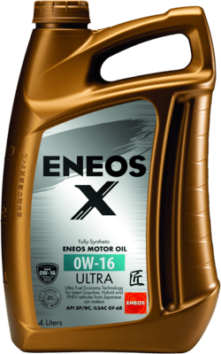 Motorový olej ENEOS X 0W-16 ULTRA, 4L
