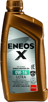 Motorový olej ENEOS X 0W-16 ULTRA, 1L