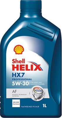 Motorový olej Shell Helix HX7 Professional AF 5W-30, 1L