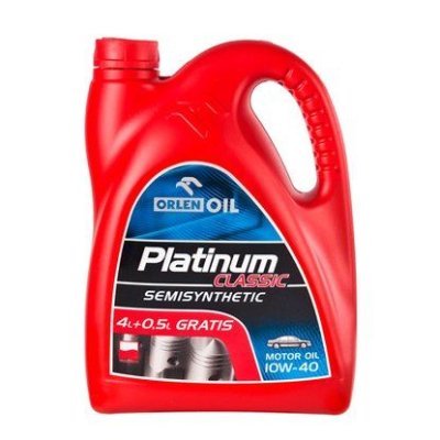 Motorový olej ORLEN Platinum Classic 10W-40, 4,5L