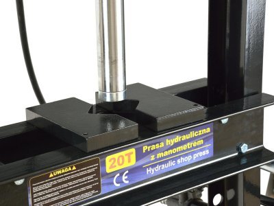 Hydraulický dílenský lis 20t, s manometrem