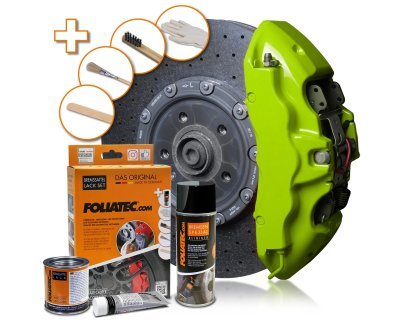 Foliatec Barva na brzdy, sada - Toxic Green