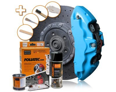 Foliatec Barva na brzdy, sada - Sky Blue