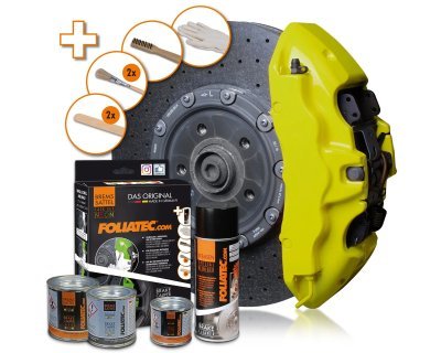 Foliatec Barva na brzdy, sada - NEON Yellow