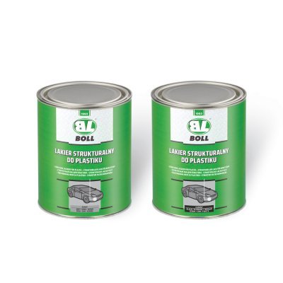 BOLL Strukturální lak na plast, 1L - černý
