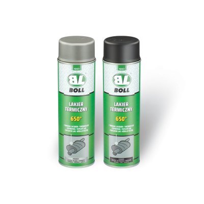 BOLL Tepelný lak 650°C ve spreji, 500ml - černý