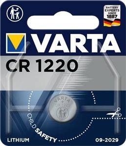Knoflíková baterie VARTA CR1220
