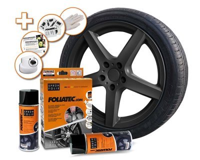 Foliatec Fólie ve spreji - sada, Black matt