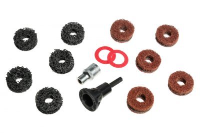 Sada čističů kotoučů, adaptér 1/2", průměr 40 mm - QUATROS QS14040
