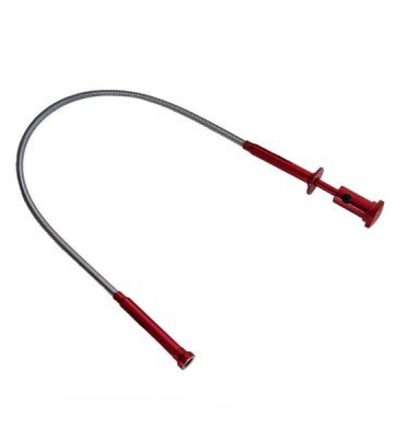 Magnetický vytahovák s LED osvětlením a háčky, délka 62 cm, ohebný - VT01546B