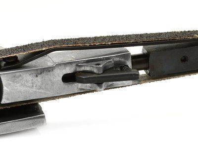 Pneumatická pásová bruska, úzký pás 10x330 mm