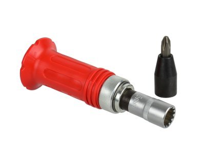 Úderový / rázový šroubovák na povolení šroubů- s adaptérem