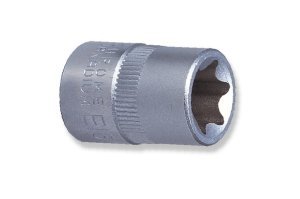 Nástrčné hlavice Torx E, velikosti E10 - E24, 1/2" - JONNESWAY, Velikost: E18