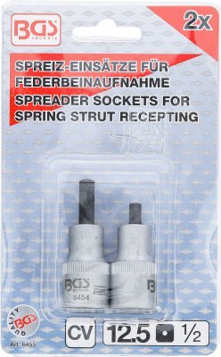 Nástavce rozpěrné - roztahovák na těhlice, pro montáž a demontáž tlumičů - BGS 6455