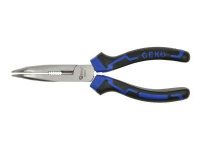 Kleště na jemnou mechaniku PREMIUM zahnuté, délka 200 mm