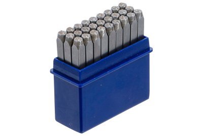 Razící matrice písmen, raznice- sada 27ks (různé velikosti) - BGS, Velikost: 10 mm