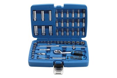 Gola sada 1/4" 4,0-13,0 mm, 52 dílů - BGS 2147