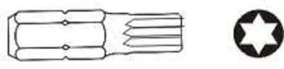 Bity TORX, různé velikosti, úchyt 10 mm, délka 30 mm - JONNESWAY, Velikost: T50